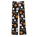 Boys Grandma Pants Sports Star Pants - Black