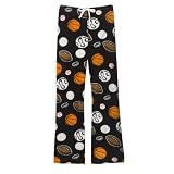 Boys' Grandma Pants Sports Star Pants - Black