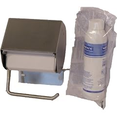 Wenko 17578100 Wand Feuchttoilettenpapierabroller Bideo Edelstahl
