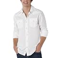 Mossimo White Western Shirt - XXL
