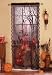 Spooky Lighted Lace Curtain Panel