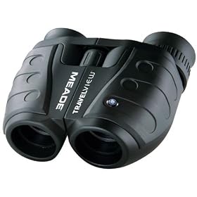 Meade 8-17x25 TravelView Zoom Compact Binoculars - Black (B120108)