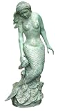 Zoobox, ZM-0101F, Water Gardening, Mermaid with Fish, Verdi
