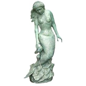 Zoobox, ZM-0101F, Water Gardening, Mermaid with Fish, Verdi by 
