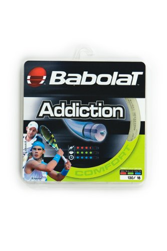 Babolat Addiction 16 -Gauge Tennis String (Natural)