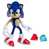 Eigenschaften TOY ISLAND SONIC / SONIC X - ACTION FIGUR - SONIC MIT CHAOS STEINEN
