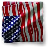 Modern Wavy American Flag Bandana