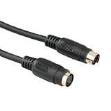 Hama - Video Extension Cable 4-pin S-VHS Male Plug/Female Jack(Hosiden), 3 m