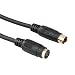 Hama - Video Extension Cable 4-pin S-VHS Male Plug/Female Jack(Hosiden), 3 m
