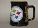 PITTSBURGH STEELERS 26 oz. Team Logo Sculpted COFFEE MEGA MUG