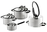 ELO 30004 Black Pearl 7-Piece Extra Thick Tri Ply Base Cookware Set, Induction Ready ELO 30004 Black Pearl 7-Piece Extra Thick Tri Ply Base Cookware Set, Induction Ready