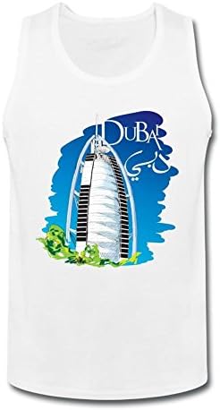 Wanenkser Dubai UAE Building Art Tank Top For Men