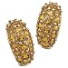 14kt Yellow Gold Stylish Jack Fruit Fashion Earrings
