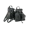 Maxam�Italian MosaicTM Design Genuine Lambskin Leather Backpack/Purse