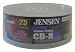 Jensen 80-Minute CD-R Discs (25-Pack) (JDAR25)
