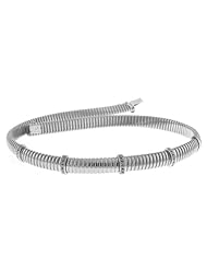 14KW Goose Neck Drilled Holes 8.5MM Necklaces Length = 16.5
