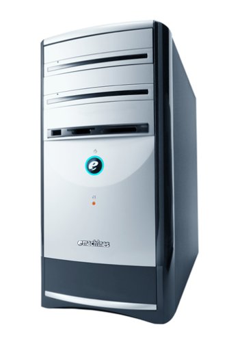 eMachines T3092 Desktop PC 2.167 GHz Athlon XP 3000+, 512 MB RAM, 160 GB Hard Drive, DVD+/-RW Drive, CD-ROM Drive