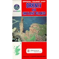 Orkney and Shetland (Official Tourist Map)