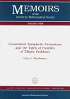 Generalized Symplectic Geometries and the Index of Families of Elliptic Problems (Memoirs of the American Mathematical Society)