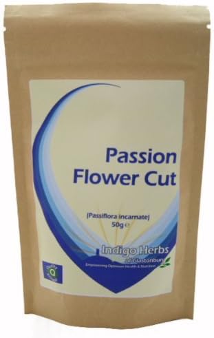 Passion Flower (Passiflora) Loose Herbal Tea - 50g by Indigo Herbs of Glastonbury