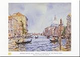 Afternoon on the Grand by Edward Darley Boit. Art Print Poster 27.5 inches width by 19.75 inches height. Highest Quality Art Poster Print