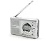 Ultra-Compact AM/FM Radio with Digital Tuning, Alarm & Earbuds