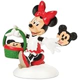 Department 56 Disney Village Accessory Figurine, Minnie Decorating Cookies