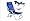 WearEver Deluxe Aluminum Backpack Chair with Large Storage Pocket - Blue No. of Chairs: 1 Chair Only