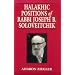 Halakhic Positions of Rabbi Joseph B. Soloveitchik