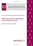 Directives Pour L'Elaboration D'indicateurs De Base: Etablissement Des Rapports 2008 (Programme Commun Des Nations Unies Sur Le Vih/Sida) (French Edition)