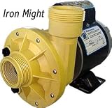 Electric Motors: Waterway Iron Might Pond Pump 230 Volt # 3410020-1E