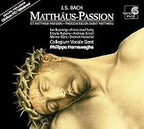 Bach: Matthaus-Passion (St Matthew Passion) BWV 244 /Bostridge * Selig * Rubens * Scholl * Gura * Henschel * Collegium Vocale * Herreweghe (+CD-Rom)