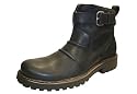 GBX Leather Ankle Strap Zipper Boots