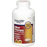 Equate Fiber Laxative  Fiber Therapy For Regularity Caplets, 140-Count Bottle