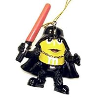 MandM Star Wars Mpire Yellow Darth Vader Holiday Ornament