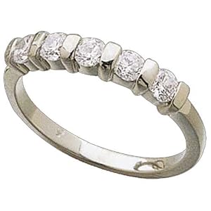 Platinum Tempting Stylish Anniversary Band
