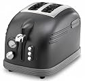 De'Longhi CTM2023 Toaster, 2 Slice (Metropolis Grey Finish)