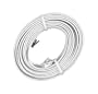 GE TL26192 Line Cord (15 Ft., White, 4-Conductor)