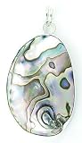 Mother-of-Pearl Shell 925 Silver Pendant