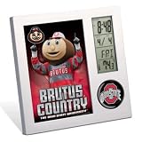 Ohio State Buckeyes Desk Clock and Frame