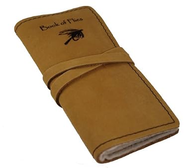 Genuine Leather Book of Flies (Fly Keeper) - Made in the USA