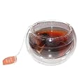 Exklusives Doppelwand Olive Thermo-Glas f�r Tee