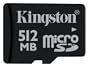 Kingston 512 MB microSD Memory Card ( SDC/512 )
