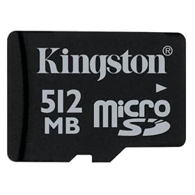 Kingston 512 MB microSD Memory Card ( SDC/512 )