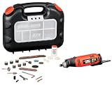 Black & Decker RTX-1 2 Amp 8,000 to 30,000 RPM Variable Speed Rotary Tool with 55 Accessories