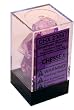 Chessex Dice: Precision-Edge Polyhedral 7-Die - Dice Set from Gamescience - Amethyst (Purple)