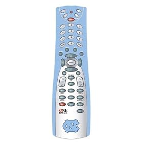One For All 4 Device Universal Remote Control with North Carolina Logo and Colors