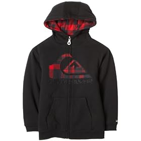 Quiksilver Boys 2-7 Hatchet Zip Fleece Hoodie