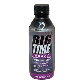 Science Foods Big Time, Grape, 20 - 20 fl oz (591 ml) bottles