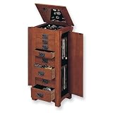 Buy Best US Mission Oak Finish Jewelry Armoire Sale US, Italian Charms Bracelets INC, mission oak armoire